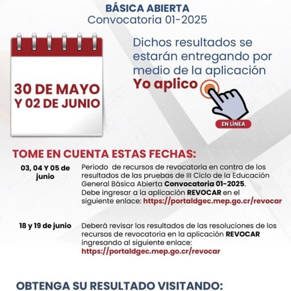 Entrega de Resultado Pruebas III Ciclo de la&hellip;