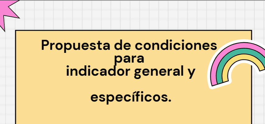 Propuesta de Condiciones General y Específicas